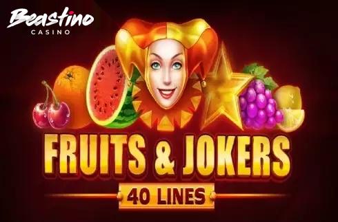 Fruits and Jokers 40 lines