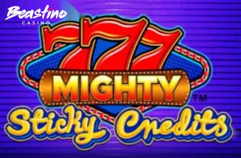 Mighty 777 Sticky Credits