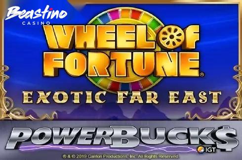 Powerbucks Wheel of Fortune Exotic Far East