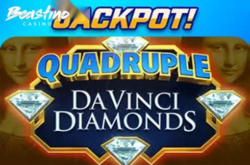 Quadruple Da Vinci Diamonds Jackpot