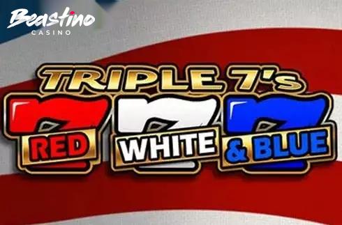 Triple 7's Red White and Blue